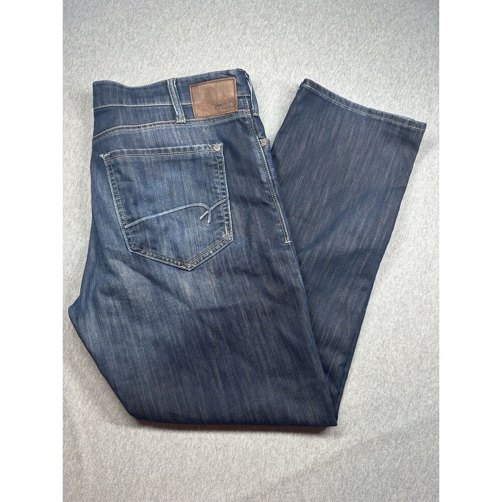 Mavi Myles Straight Leg Denim Jeans Men’s 36x30 Stretch Dark Blue